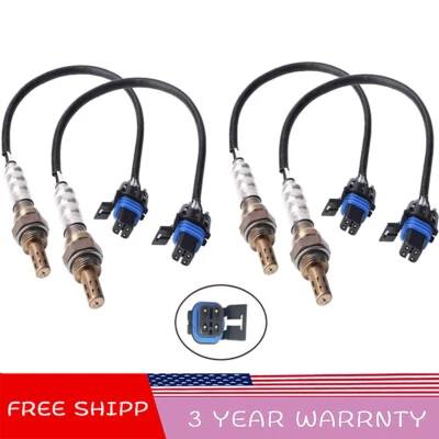 4X Sensor de oxígeno O2 1&2 para Buick Enclave V6 2012 2013-2016 2017 3,6 L delantero + trasero Foto 1 de 4