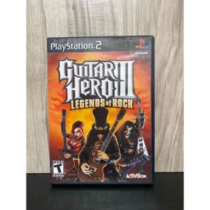 Guitar Hero 3 Legends of Rock PS2 PlayStation 2 Complete CIB Tested - Picture 1 of 4
