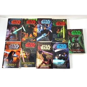 Star Wars Legacy of the Force Complete 9 Book Series Set Paperback - Picture 1 of 6