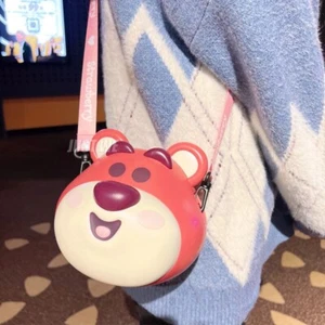 Disney Toy Story Lotso Strawberry Bear 46oz Popcorn Bucket Exclusive Theater - Picture 1 of 6