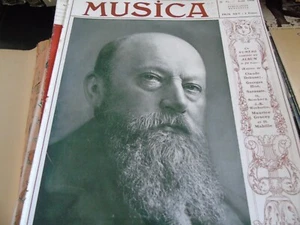 Musica n°71 1908 Hans Richter chefs d'orchestre auguste pierret pianiste - Picture 1 of 1