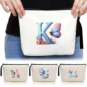 26 Buchstaben Make-up Tasche Beutel Reise Kosmetik Organizer passt Frauen und Mädchen - Bild 1 von 35