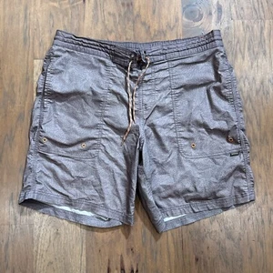 Howler Bros Swim Trunks Mens 34 Gray Sayulita Water Board Shorts Elastic Waist - Picture 1 of 11
