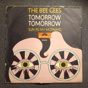 THE BEE GEES - tomorrow tomorrow /pop rock/disco/dance/tina turner/travolta/7" - Picture 1 of 4