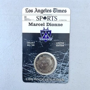 Los Angeles Times Limited Edition Commemorative Medal Marcel Dionne LA Kings - Bild 1 von 4