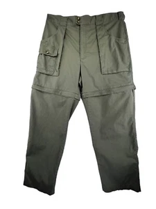 Pantalones Reg para Hombre Cabela's talla 38 verdes piernas extraíbles equipo exterior - Imagen 1 de 14