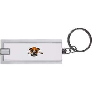 Porte-clés « Grumpy Boxer Dog » torche DEL (KT00020635)