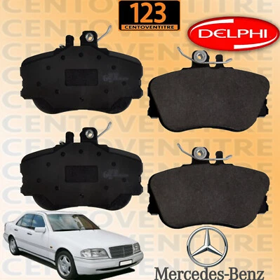 PASTIGLIE FRENO ANTERIORI MERCEDES CLASSE C (W202)  DAL '93>'00 - DELPHI - Immagine 1 di 4