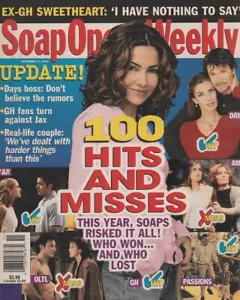 Soap Opera Weekly Dec 17, 2002 VANESSA MARCIL-ROBIN CHRISTOPHER-AUBREY DOLLAR-GL - Picture 1 of 1