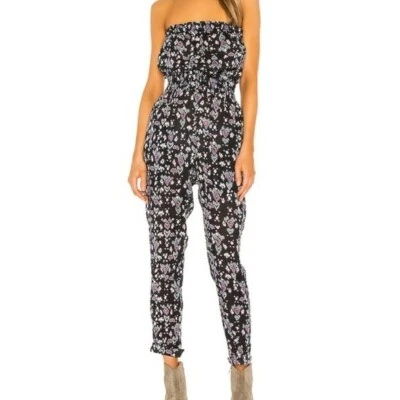 ISABEL MARANT Navy Print Timea Jumpsuit sz 36 / US 2 - Image 1 of 4
