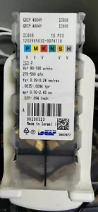 ISCAR INSERTS GRIP 4004 IC808 BOX OF 10PCS - Picture 1 of 2