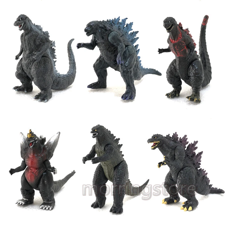 6PCS Godzilla Monsters Shin Godzilla PVC Action Figure Statue Model Toys Gift - image 1 of 4