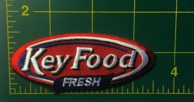 key food patch key foods patch supermarket patch 3.5" wide Key Food supermarket - Image 1 of 3