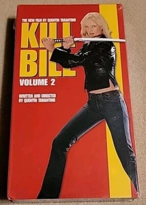NEW Kill Bill Volume 2 (VHS, 2004) Quentin Tarantino Uma Thurman SEALED - Picture 1 of 6