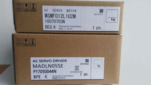 MSMF012L1U2M+MADLN05SE AC Servo motor drive kits 38mm 100w 3000rpm 0.32Nm - Picture 1 of 2