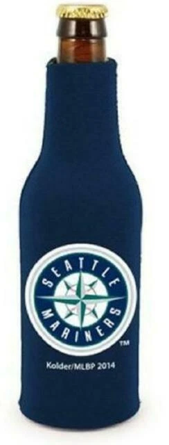 MLB Seattle Mariners Cerveza Koozie NUEVO Foto 1 de 1