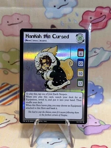 Neopets HANNAH THE CURSED 2004 Holo Hannah and the Ice Caves 12/150 NM - Picture 1 of 3