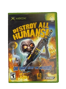 Destroy All Humans (Microsoft Xbox, 2005) completo con manual - Imagen 1 de 3