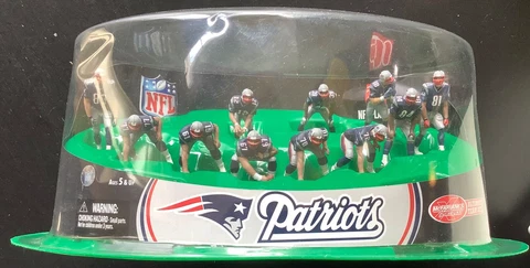 McFarlane NFL New England Patriots Offensive Ultimate Team Set Brady Moss 2008 Cover