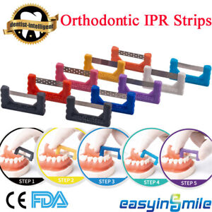 Dental interproximal Reduction Strips Orthodontic IPR Diamond Polishing Strips