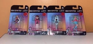 Monster High Set 4 Mini Figuren Neu Draculaura Clawdeen Lagoona Frankie - Bild 1 von 3