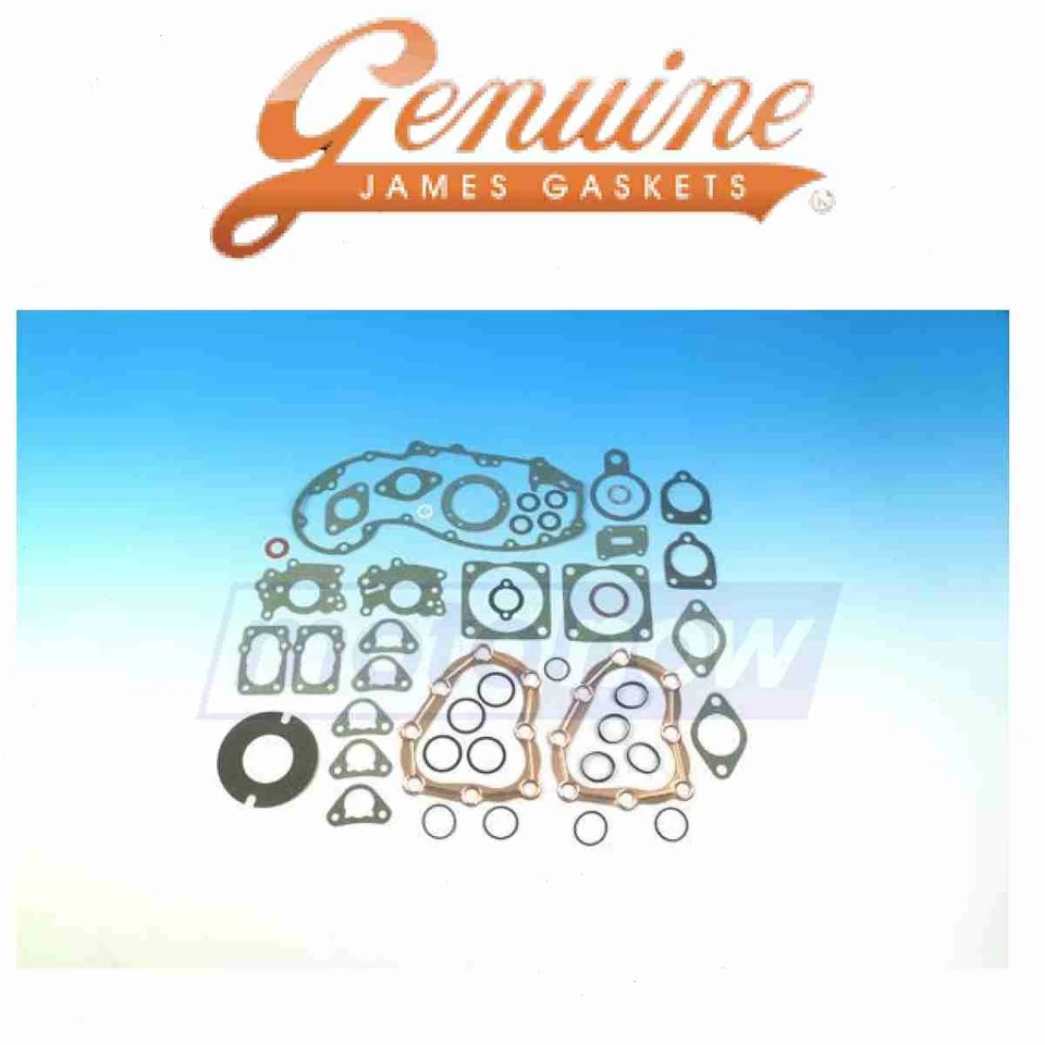 James Gasket Complete Motor Gasket Set for 1940-1963 Harley Davidson G tt - Image 1 of 4