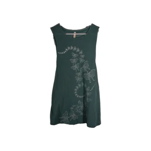 Free People FP Movement Tank Top Cotton Women’s Size Lrg Green Butterfly - Picture 1 of 4
