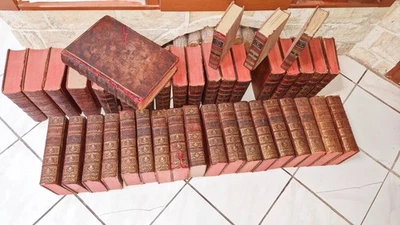 36 volumes ENCYCLOPEDIE UNIVERSELLE de DIDEROT 1779 + 3 recueils de planches + - Photo 1/4