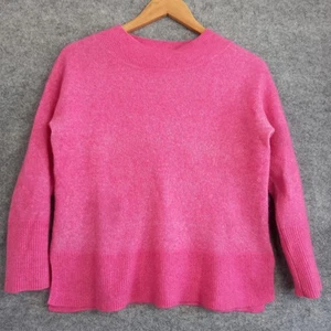 Witchery Jumper Womens Size XS Pink Wool Mohair Blend Knit Soft Pullover - Picture 1 of 10