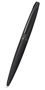 CROSS ATX SANDBLASTED BRUSHED BLACK BALLPOINT PEN #882-41 - Picture 1 of 8