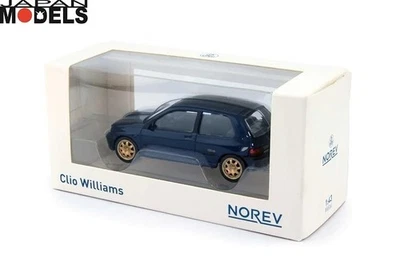 RENAULT CLIO WILLIAMS 1993 Blue Norev 517522 Die Cast 1/43 New - Immagine 1 di 4