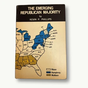 The Emerging Republican Majority Kevin P. Phillips Political Analysis HC 1969 - Imagen 1 de 8