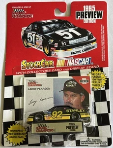 Racing Champions #92 Larry Pearson 1995 Preview NASCAR Stanley Chevrolet Lumina - Picture 1 of 6