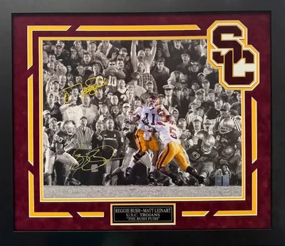 Реджи Буш и Лейнарт фотография в рамке с автографом на заказ с сертификатом подлинности GTSM - Изображение 1 из 3