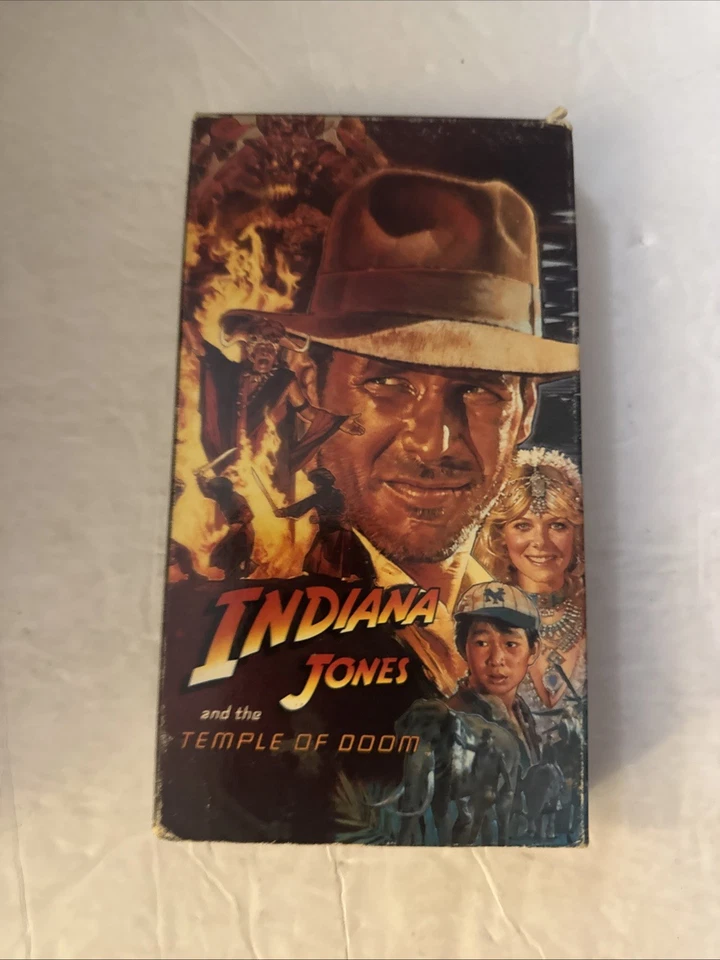 Indiana Jones and the Temple of Doom (VHS, 1989) - Image 1 of 3