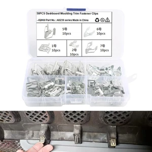 Interior Trim Console Dashboard Moulding Fastener Retainer Clips - Picture 1 of 20