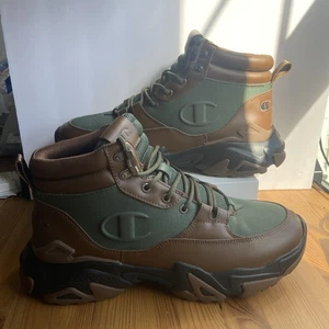 Champion Sneaker Boot Bromad C Lock CPS10979M braun olivgrün - Größe 13 - Bild 1 von 8