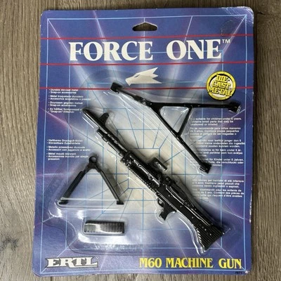 Ametralladora ERTL Force One Die-Cast Metal M60 #4971 1989 b Foto 1 de 4