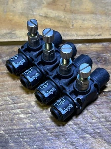 LEGRIS Durchflussregelventil Inline 1/4" Innengewinde Push-On Ein-/Auslass - 4er Gruppe - Bild 1 von 5