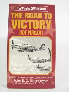 The Road To Victory Hot Pursuit The Winning Of World War II VHS Tape - Imagen 1 de 5