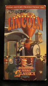 President Abraham Lincoln - Animated Hero Classics VHS *Custom Lots on Request* - Picture 1 of 4