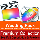 Wedding Pack Final Cut Pro X Apple Motion Titles Slideshows Invitations Art 2024