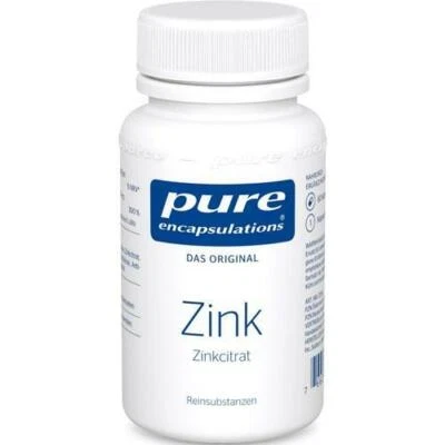PRO MEDICO GMBH PURE ENCAPSULATIONS Zink Zinkcitrat Kapseln 60 St PZN 5852239