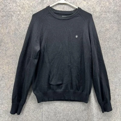 Victorinox Suéter Hombres Mediano Adulto Negro Sudadera Pullover Lana Merino de colección Foto 1 de 4