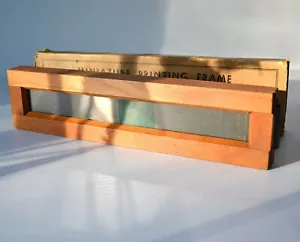 Rarissima cornice stampa 35mm per 6 esposizioni più scatola e maschera originali - Foto 1 di 5