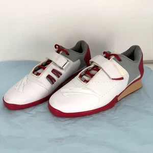 VELAASA Strake Olympic Gewichtheben Powerlifting CrossFit Schuhe rot weiß 11 - Bild 1 von 19