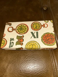 VTG 1970s Tri Fold ENGER KRESS Women’s White  Leather Wallet unused NOS - Picture 1 of 17