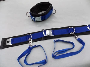Trampoline - Safety Belt - Salto Belt - 55-100 cm Black / Dark Blue * - Picture 1 of 5