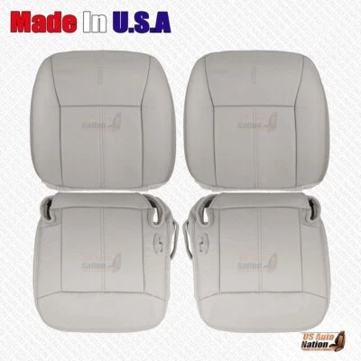 Cubierta de cuero gris para conductor de coche urbano Lincoln 2003-2011 Foto 1 de 4