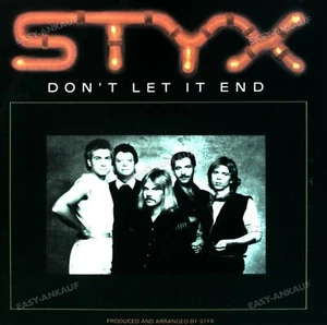 Styx - Don't Let It End 7in 1983 (VG+/VG+) ' - Picture 1 of 1